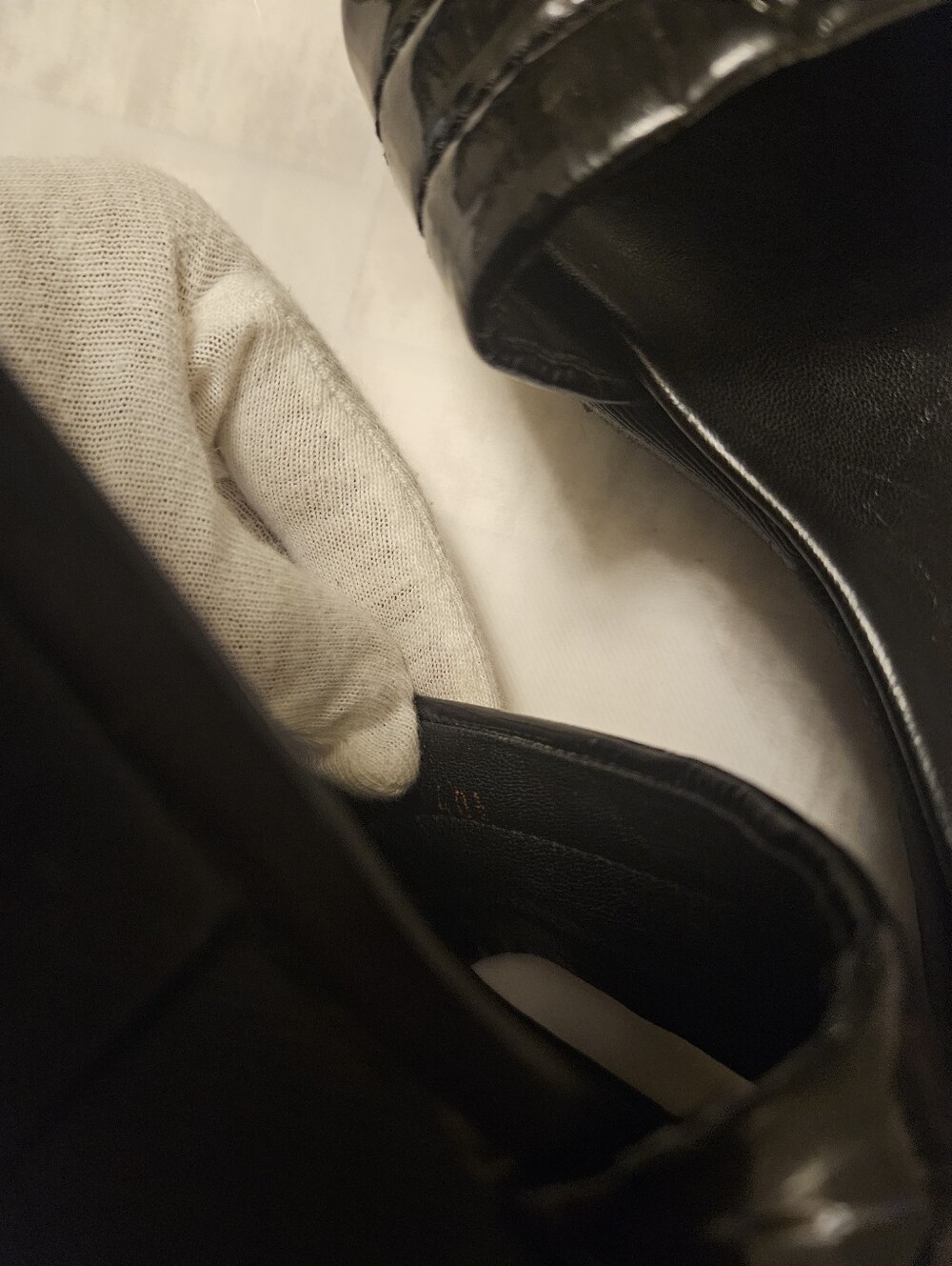 Prada Black Leather Slide Sandals EU 40.5 or US 10 - Picture 11 of 11